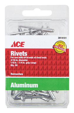 RIVET AL3/16X1/4ACE 50PK