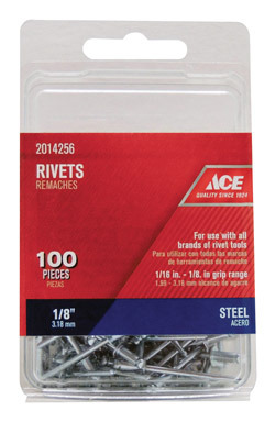 RIVET ST1/8X1/8ACE PK100