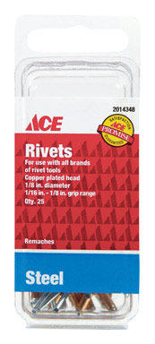 RIVET CPR1/8X1/8ACE 25PK