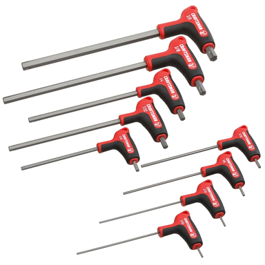 HEX KEY SET T SAE 9PC