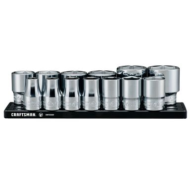 SOCKET SET SAE 1/2"13PC