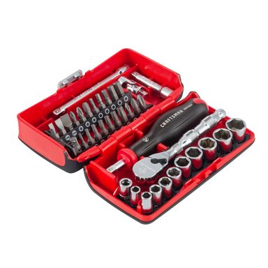 Sckt Tl Set Mm 1/4"38pc