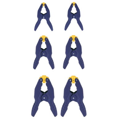 IRWIN SPRNG CLMP SET 6PC