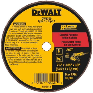ALUM CUTTNG WHEEL 2-1/2"