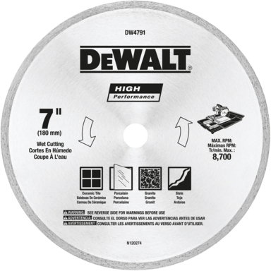 DW CONT DIAMOND BLD 7"