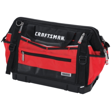 Cm Tool Bag Poly 17" Blk/red