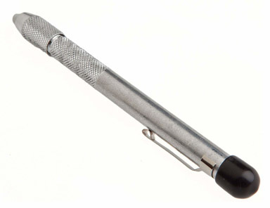 Forney 7.75 in. L X 1.88 in. W Round Soapstone Pencil Aluminum 1 pc