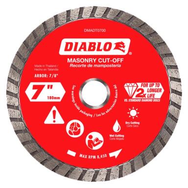 7" DIAMOND TURBO CUT OFF DISC MA