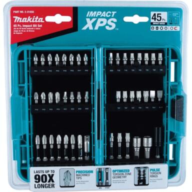 IMPCT DRVR BIT SET 45PK