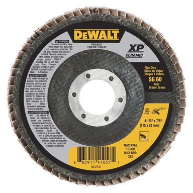 CERAMIC FLAP DISC 60GRIT