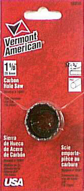 SAW HOLE 1-1/8"C STL V-A