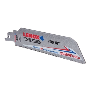 Lazer 6" 8TPI Carbide Blade