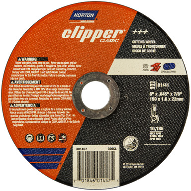 CUT-OFF WHEEL 7/8"X6"