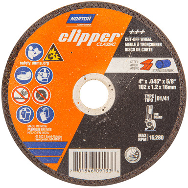 CUT-OFF WHEEL 5/8"X4"