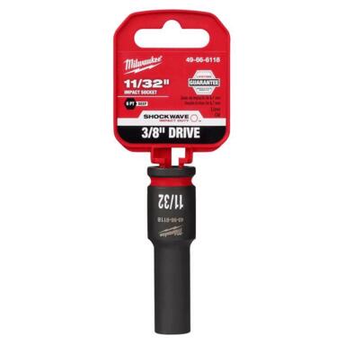 SOCKET 11/32" DEEP IMPCT