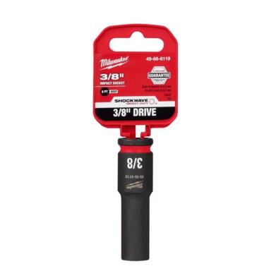 SOCKET 3/8" DEEP IMPACT