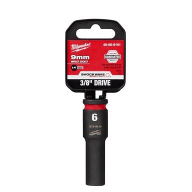 SOCKET 9MM DEEP IMPACT S