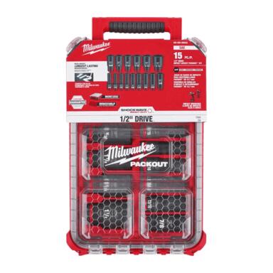 Impact Socket 15pc 1/2"