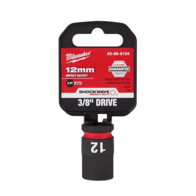 SOCKET 12MM DEEP IMPACT