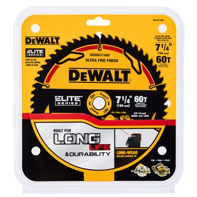 Disco Elite 7-1/4"x60t Dewalt