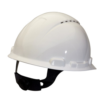 FRNT BRM HARD HAT WHT 7"