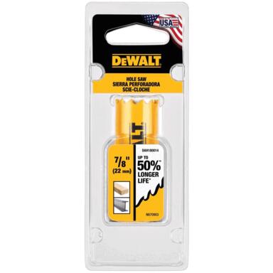 HOLE SAW 7/8"BI-MTL DW