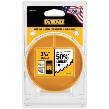 HOLE SAW 3-1/4"BI-MTL DW