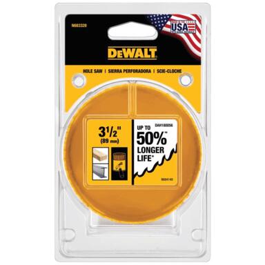 HOLE SAW 3-1/2"BI-MTL DW