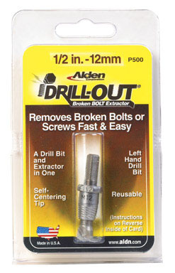 EXTRACTOR DRILL-OUT 1/2"