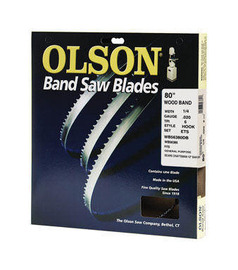 1/4"X80" 6T Band Saw Blade