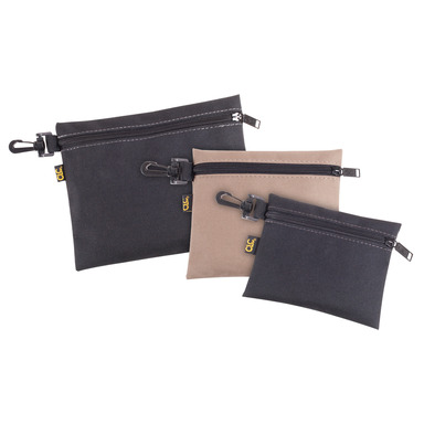 TL POUCH CANVAS ASST 3PC