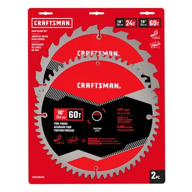 Miter Saw Blade 10" 2pk