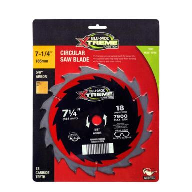 CIRC BLD 7-1/4"18T BLU