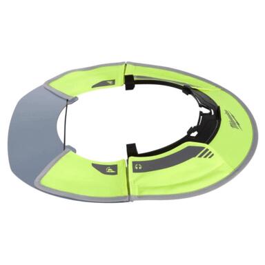 VISOR FLURSCNT YLW 12"