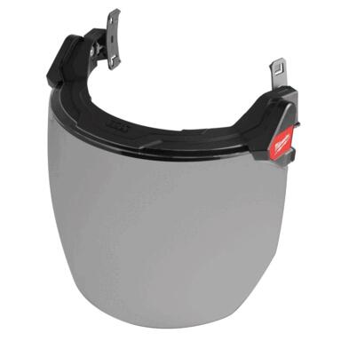 FACE SHIELD GRY BLK 10"