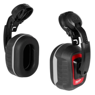 EARMUFFS BLK/RED 1P