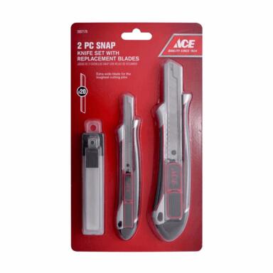 Ace 2P Retractable Utility Knife