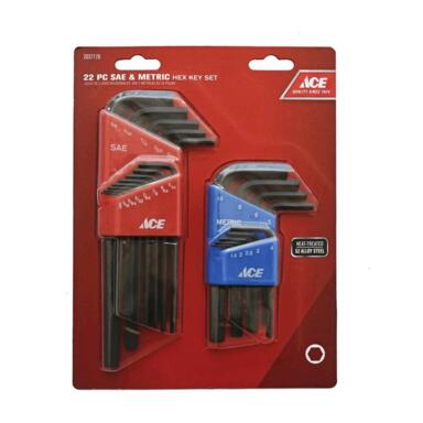 Hex L-key Set Stel 22pc