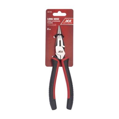 LONG NOSE PLIERS 8" 1PC