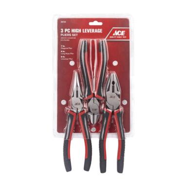 Ace 3PC High Leverage Pliers