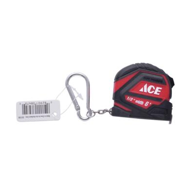1/2"x6' Key Chain Tape Measure