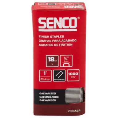 1" 1000PK Galv Finish Staples