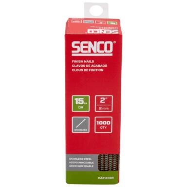 SENCO NAIL FNSH SS 2" 1000PK