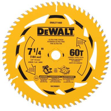 SAW BLADE 7-1/4"X60T