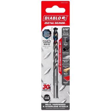 Drill Bit 3-fla 5/16" 1pc Diablo