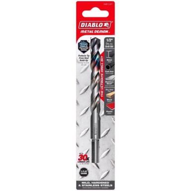Drill Bit 3-flat 1/2" 1pc Diablo
