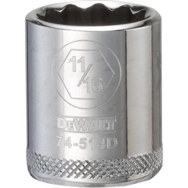 SCKT3/8"DR 11/16" 12PT