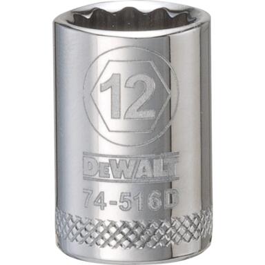 SCKT3/8"DR 12MM 12PT