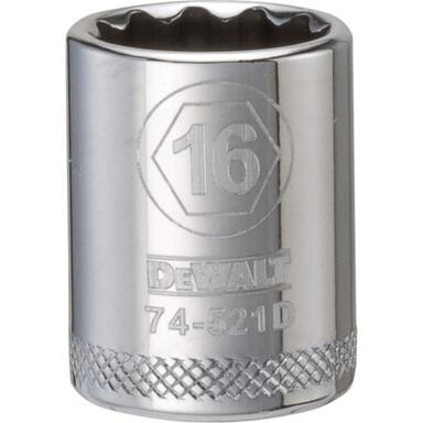 SCKT3/8"DR 16MM 12PT