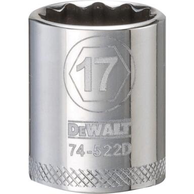 SCKT3/8"DR 17MM 12PT